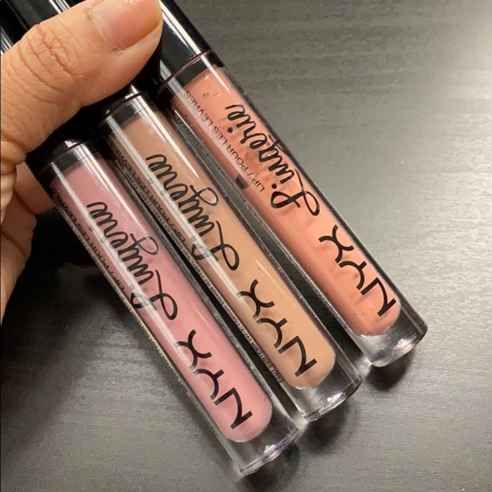 NYX LIPS--Honeymoon,Embellishment, Bed time flirt